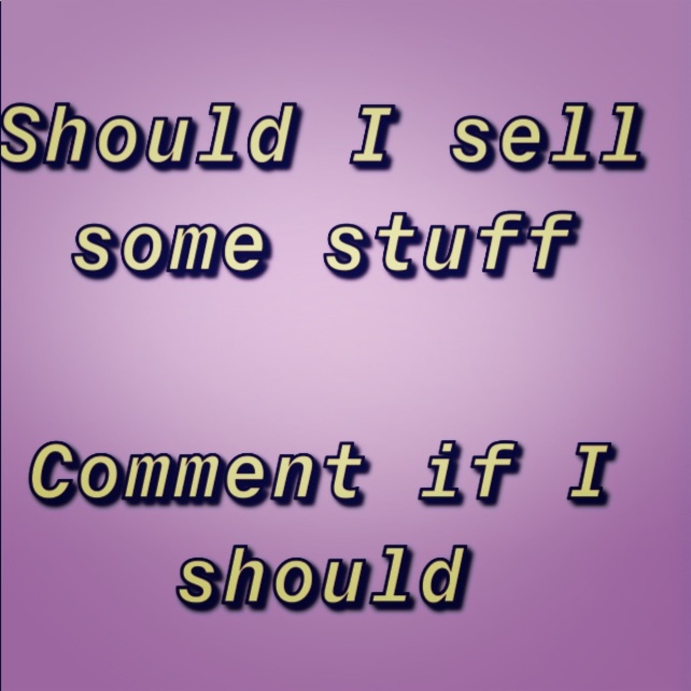 Should I not for sale